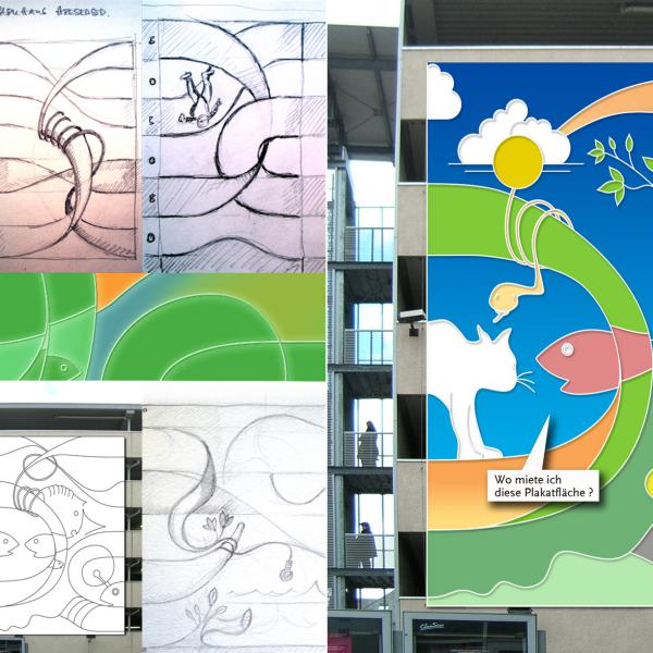 Plakat Parkhaus (Entwurf)