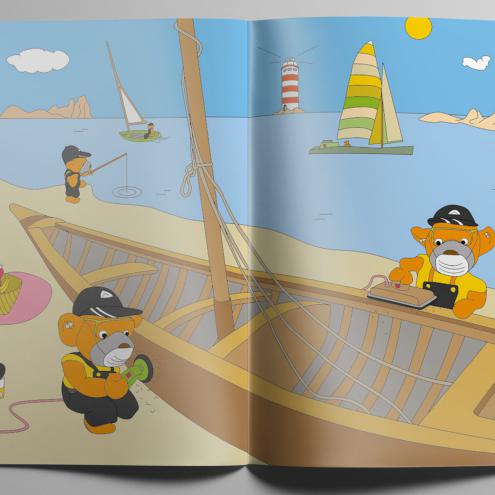 Ausmalbuch Klingspor 5 (mit Musterfärbung)