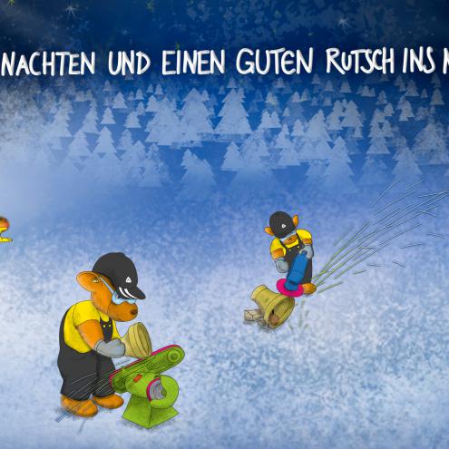 Kartenmotiv zum Jahresgruss Klingspor (3)